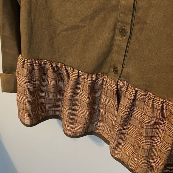 PROMESA Army Green Jacket - M - Like New - Picture 9 of 9